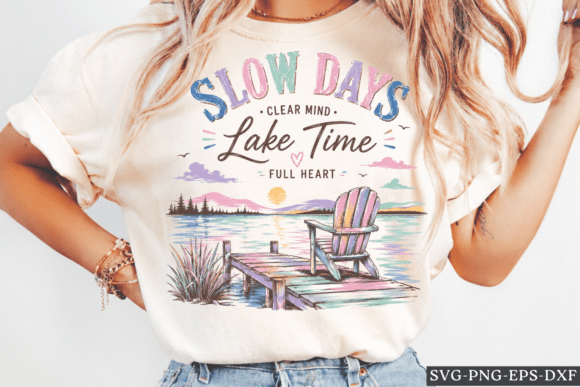 Download Slow Days Clear Mind Lake Time Full Hear - Lake Collection