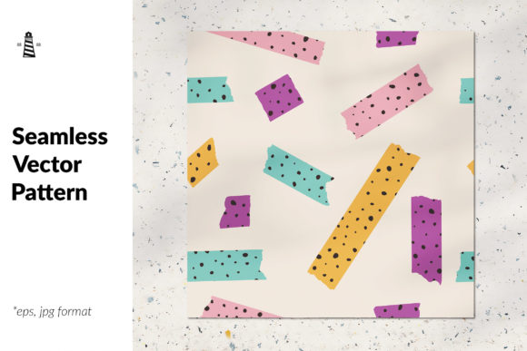 Download Tape Seamless Pattern - Premium Resources