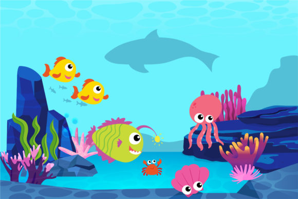 Download Cute Fish Animal Graphic Design Nature - Animal graphic Collection